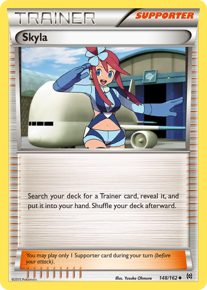 Skyla #148 BREAKthrough Pokemon card