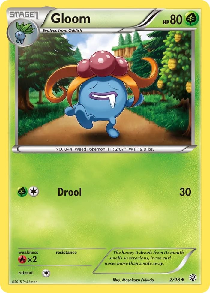 Gloom #2 Ancient Origins Pokemon card