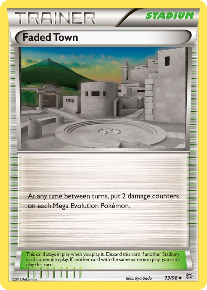 Faded Town #73 Ancient Origins Pokemon card