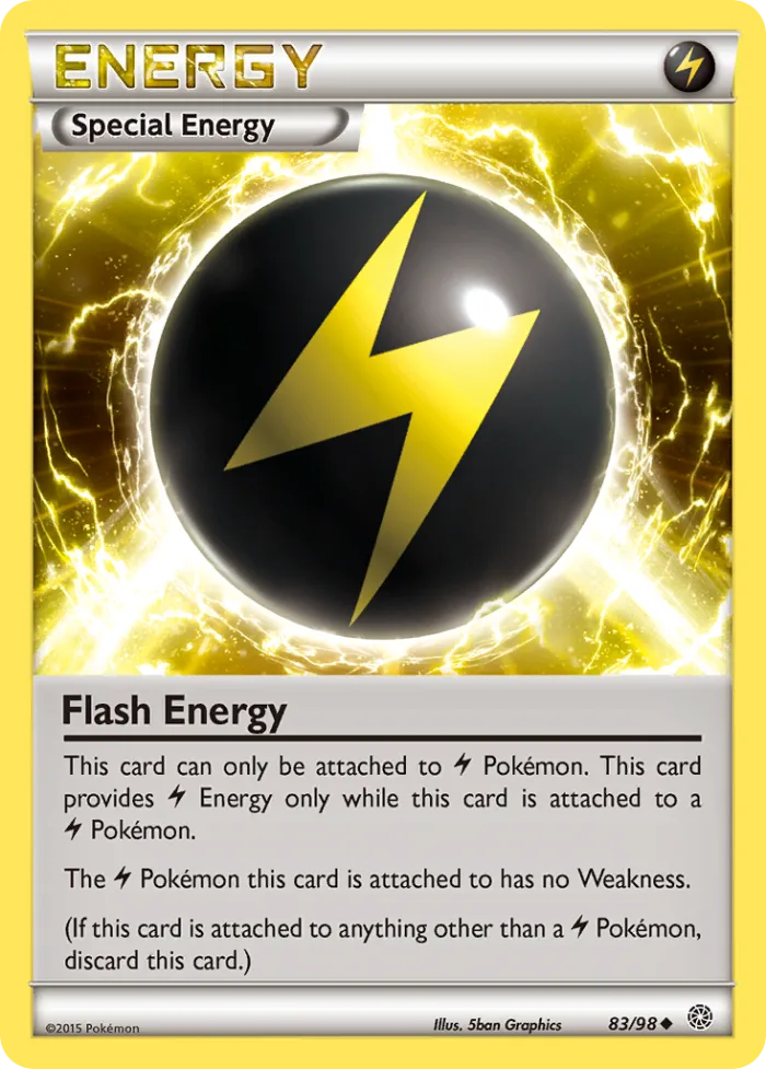 Flash Energy #83 Ancient Origins Pokemon card