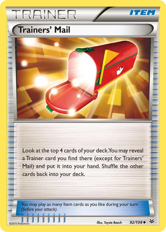 Trainers' Mail #92 Roaring Skies Pokemon card