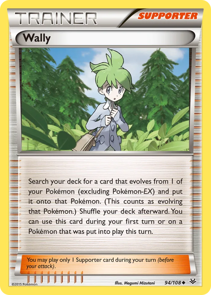 Wally #94 Roaring Skies Pokemon card