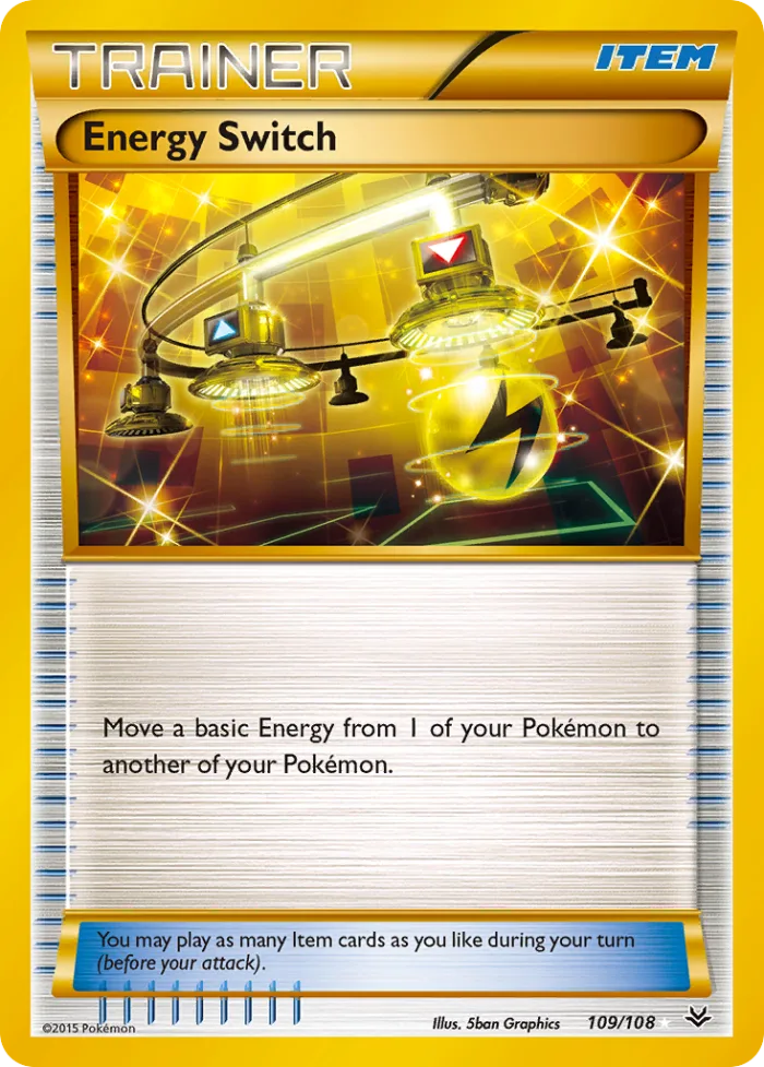 Energy Switch #109 Roaring Skies Pokemon card