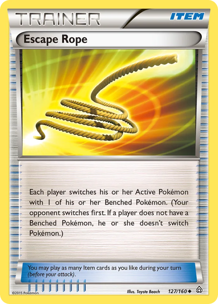 Escape Rope #127 Primal Clash Pokemon card