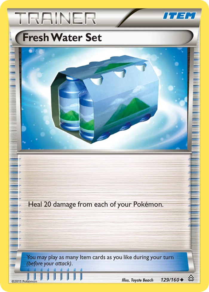 Fresh Water Set #129 Primal Clash Pokemon card
