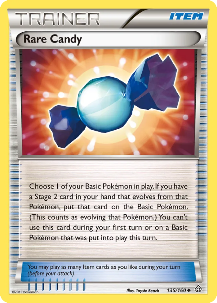 Rare Candy #135 Primal Clash Pokemon card
