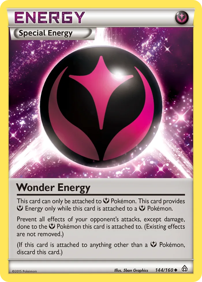 Wonder Energy #144 Primal Clash Pokemon card