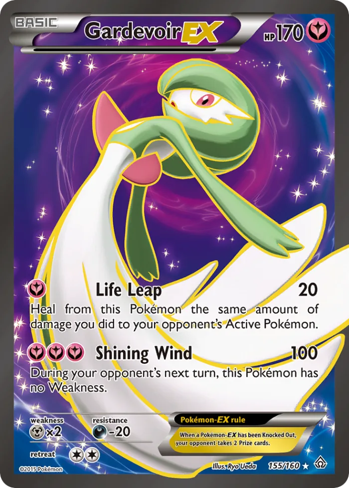 Gardevoir-EX #155 Primal Clash Pokemon card