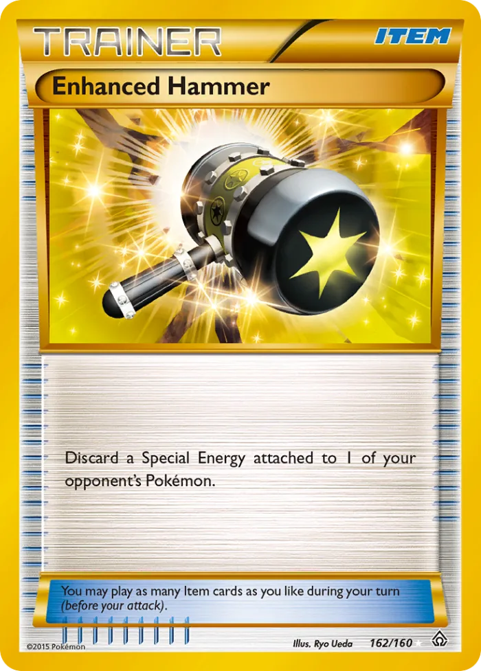 Enhanced Hammer #162 Primal Clash Pokemon card