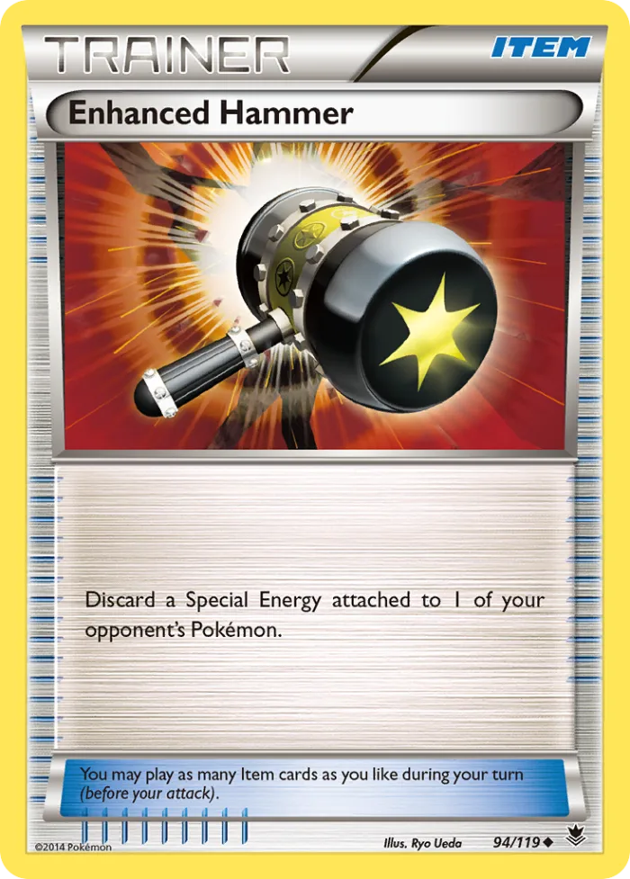 Enhanced Hammer #94 Phantom Forces Pokemon card
