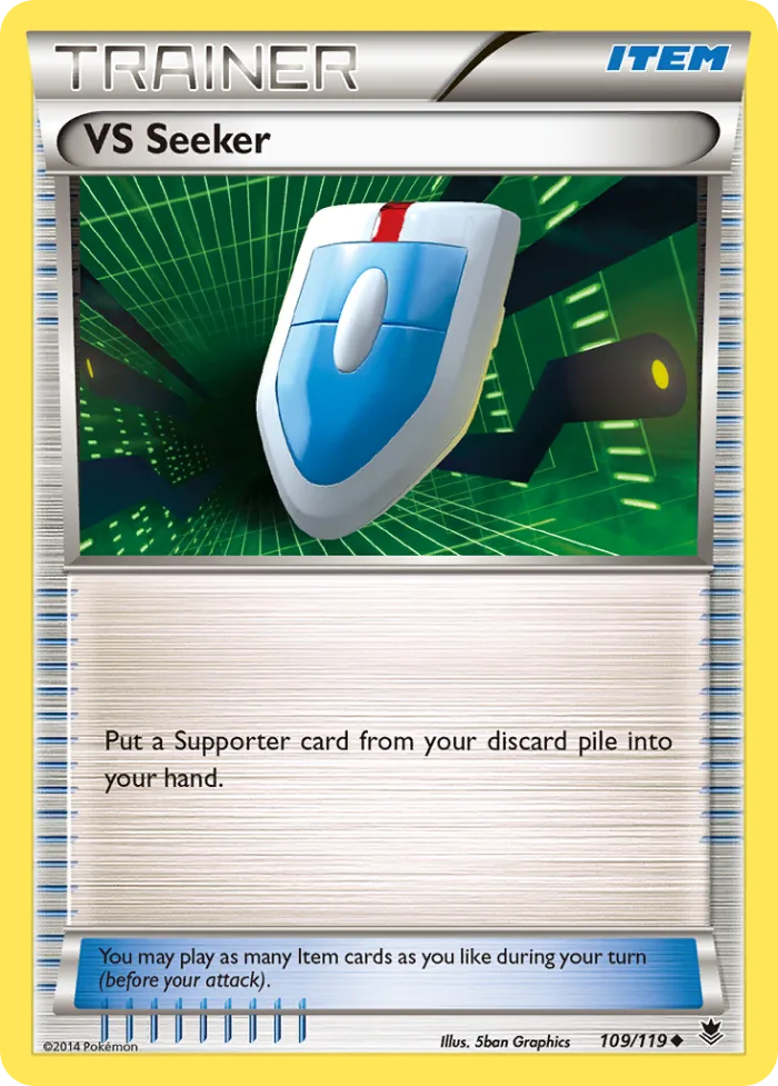 VS Seeker #109 Phantom Forces Pokemon card