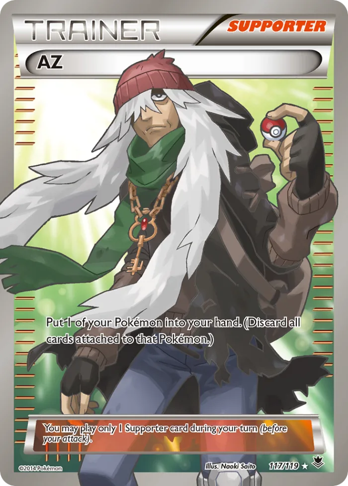 AZ #117 Phantom Forces Pokemon card