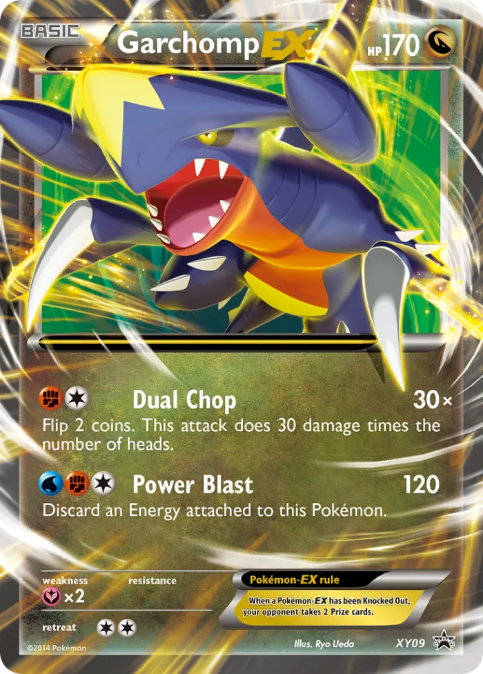Garchomp-EX XY Black Star Promos card