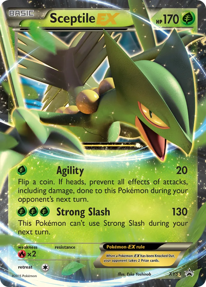 Sceptile-EX #XY53 XY Black Star Promos Pokemon card