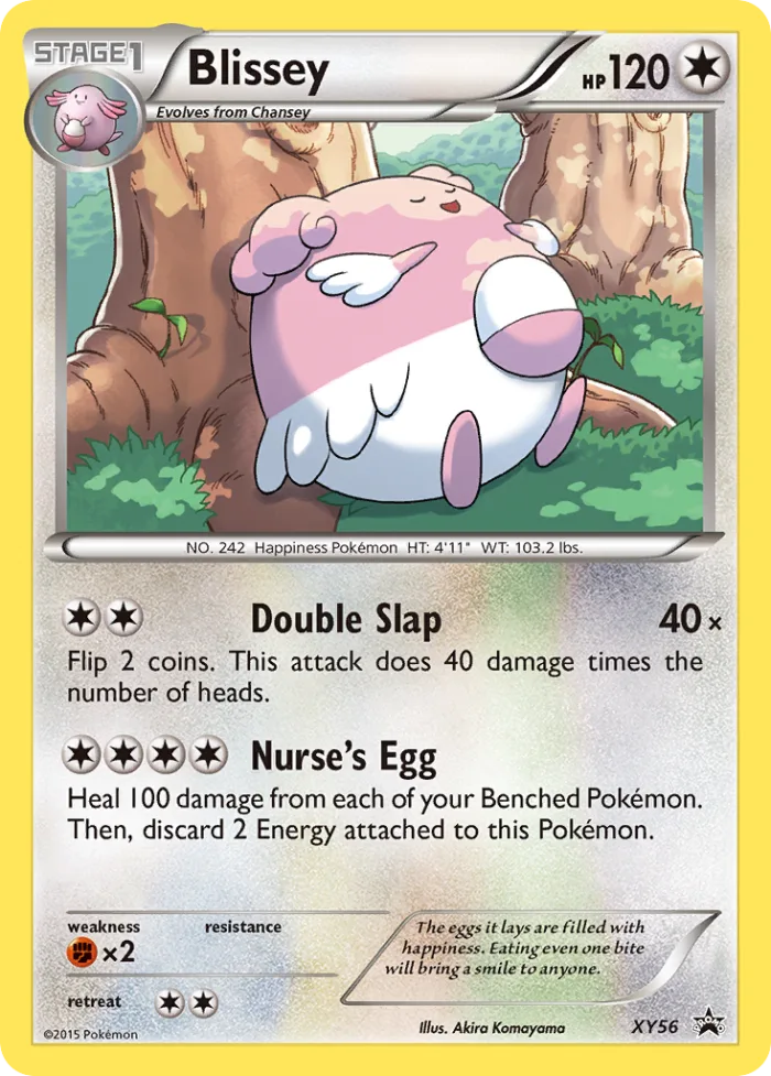 Blissey #XY56 XY Black Star Promos Pokemon card