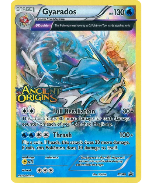 Gyarados #XY60 XY Black Star Promos Pokemon card