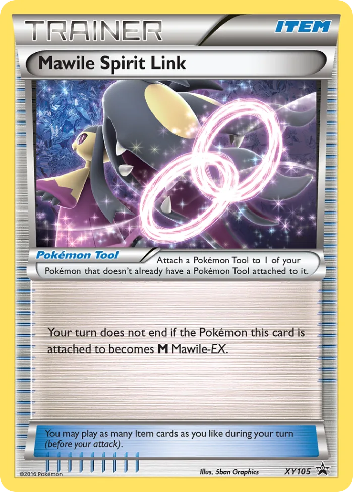 Mawile Spirit Link #XY105 XY Black Star Promos Pokemon card