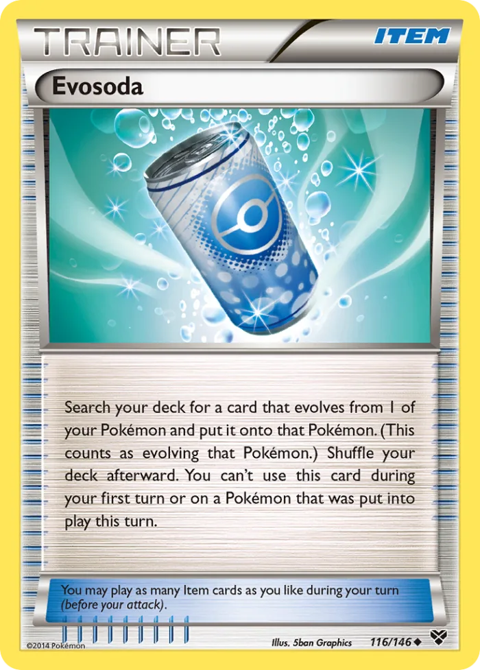 Evosoda #116 XY Pokemon card