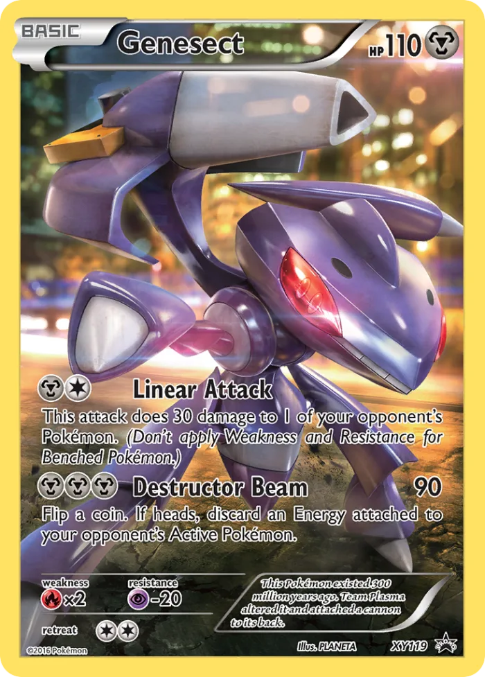 Genesect #XY119 XY Black Star Promos Pokemon card