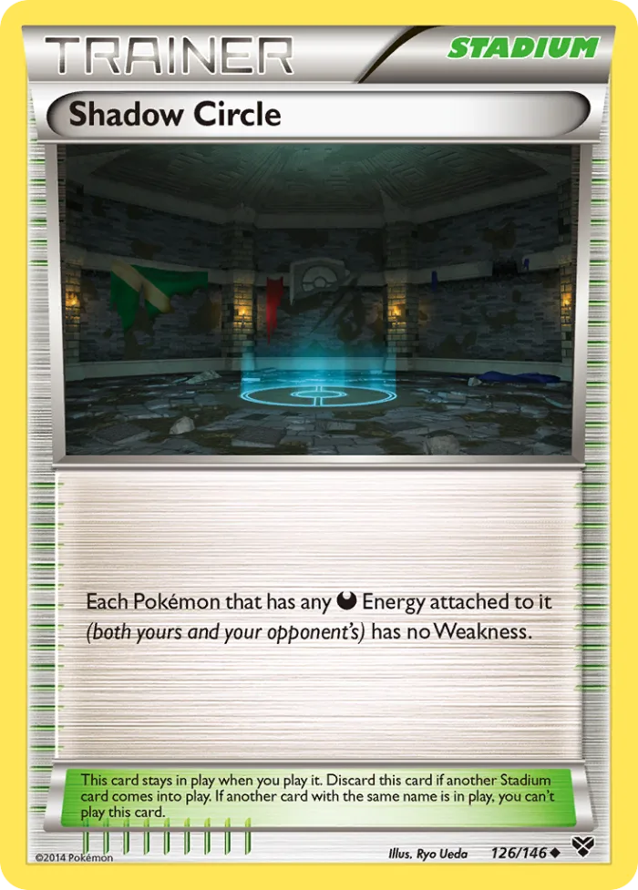Shadow Circle #126 XY Pokemon card