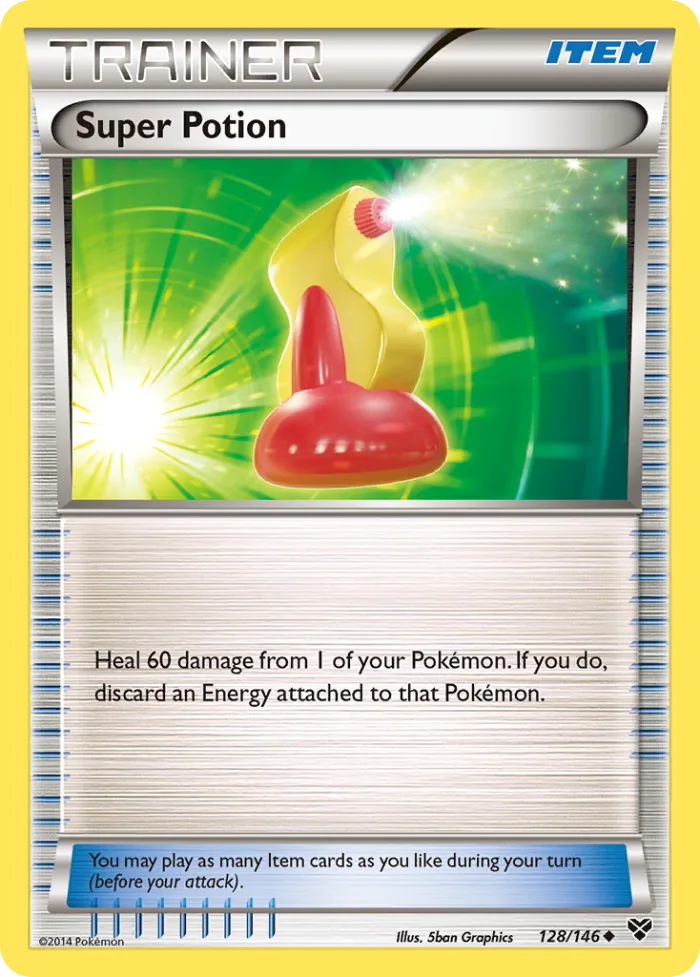 Super Potion #128 XY Pokemon card