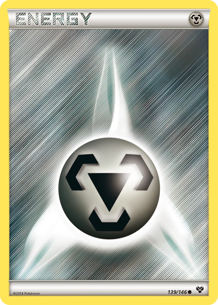 Metal Energy #139 XY Pokemon card