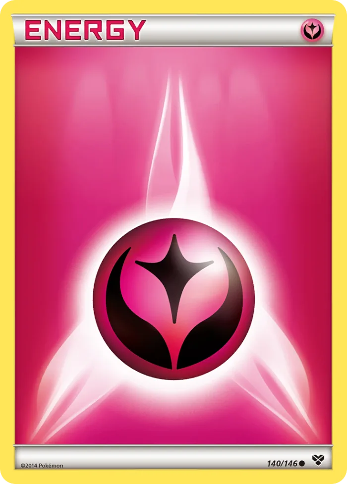 Fairy Energy #140 XY Pokemon card