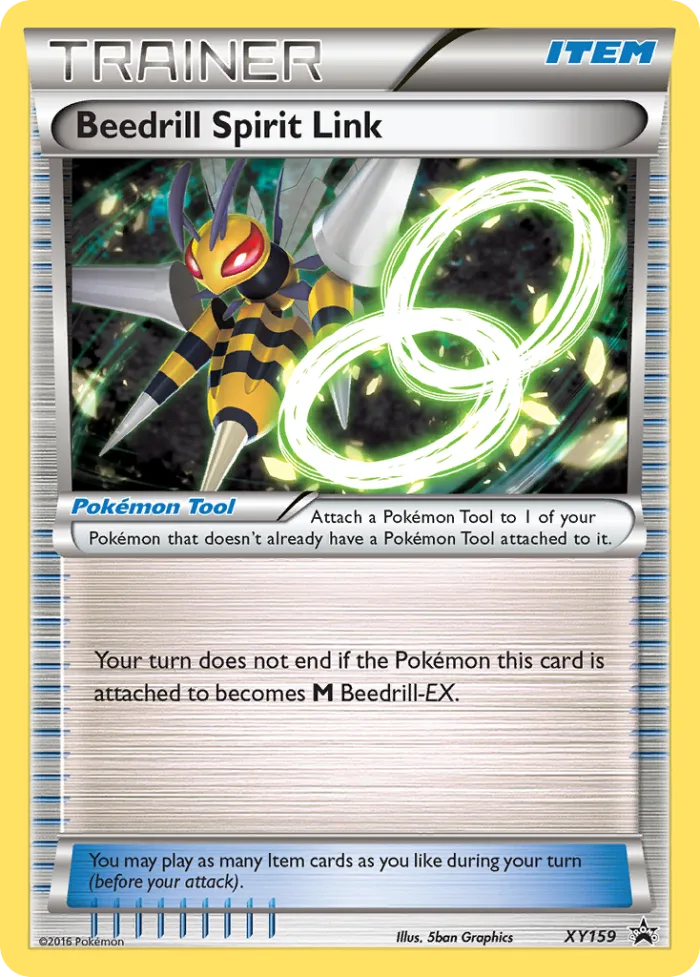 Beedrill Spirit Link #XY159 XY Black Star Promos Pokemon card