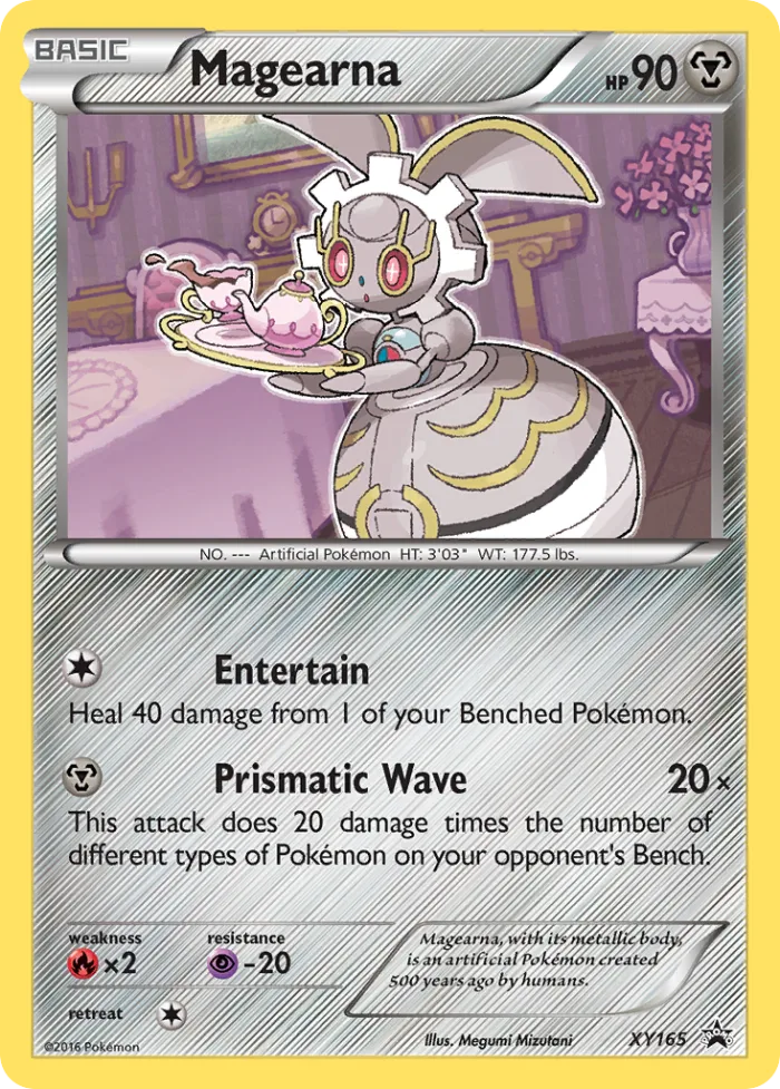 Magearna #XY165 XY Black Star Promos Pokemon card