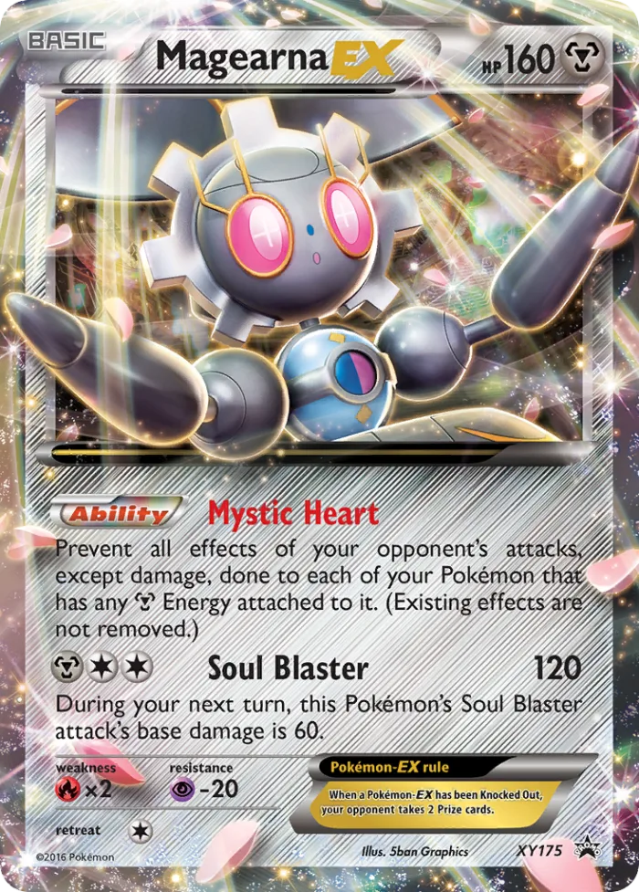 Magearna-EX #XY175 XY Black Star Promos Pokemon card