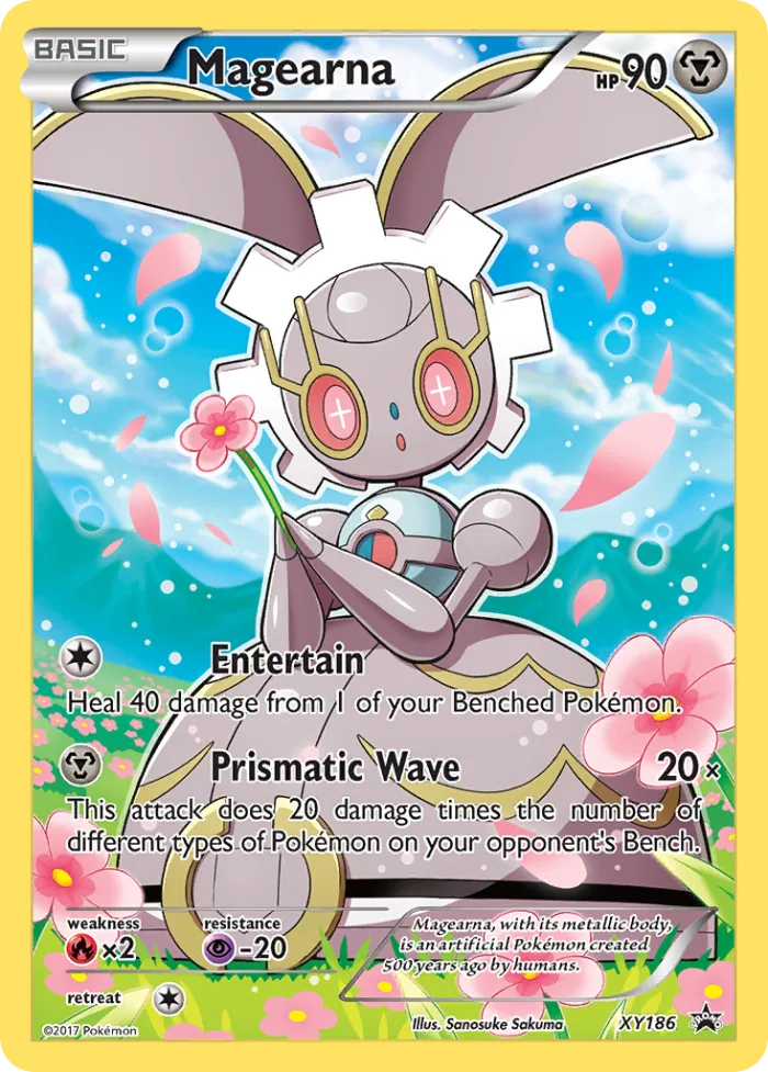 Magearna #XY186 XY Black Star Promos Pokemon card
