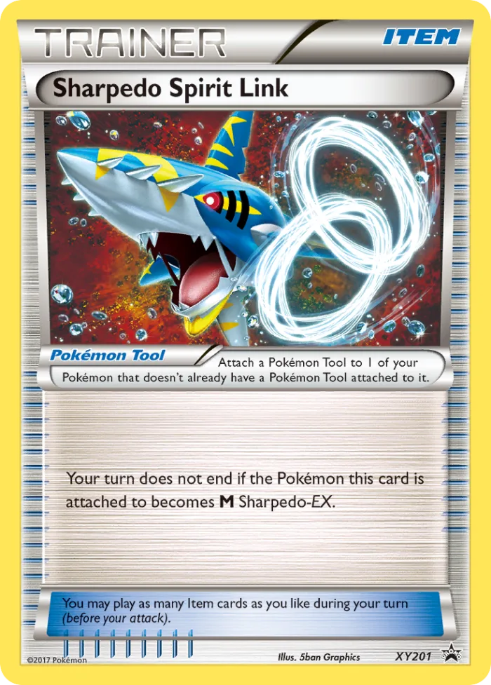 Sharpedo Spirit Link #XY201 XY Black Star Promos Pokemon card