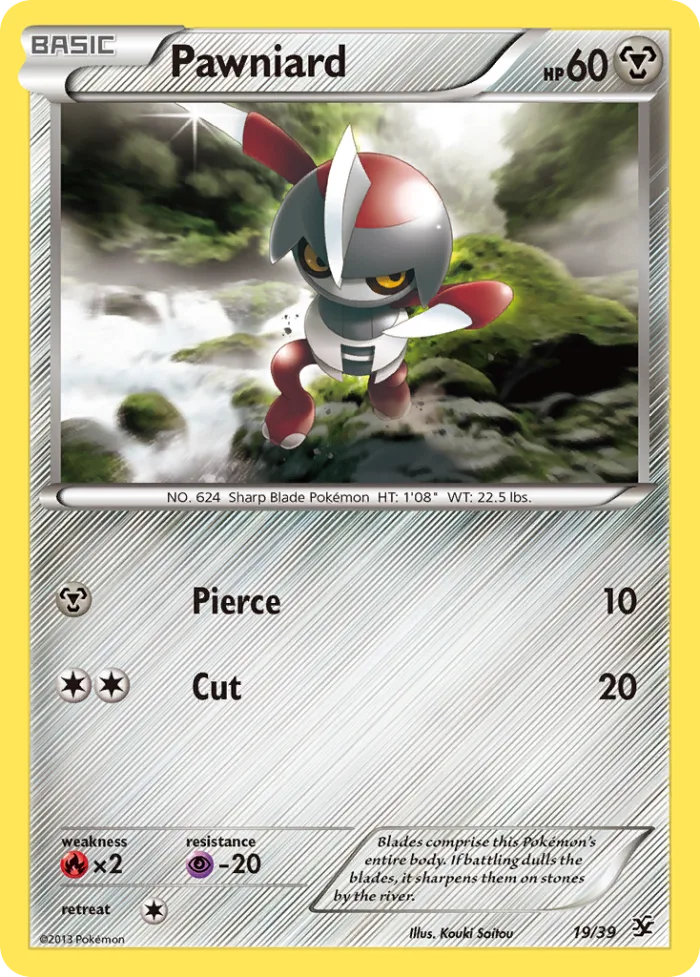 Pawniard Kalos Starter Set card