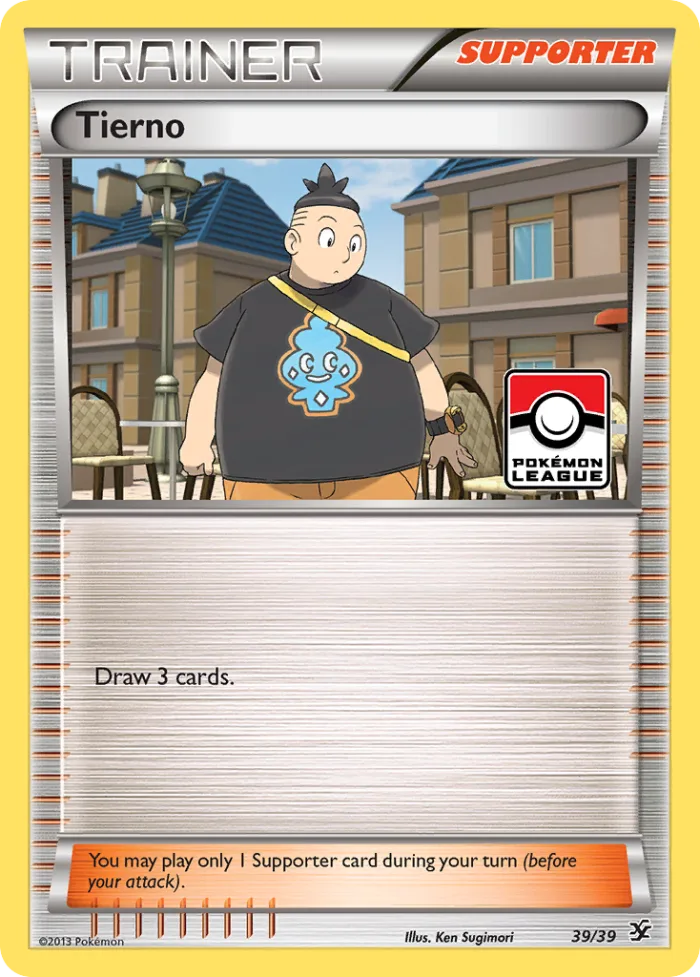 Tierno #39 Kalos Starter Set Pokemon card