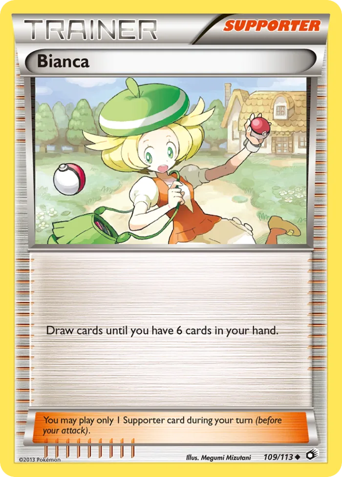 Bianca #109 Legendary Treasures Pokemon card