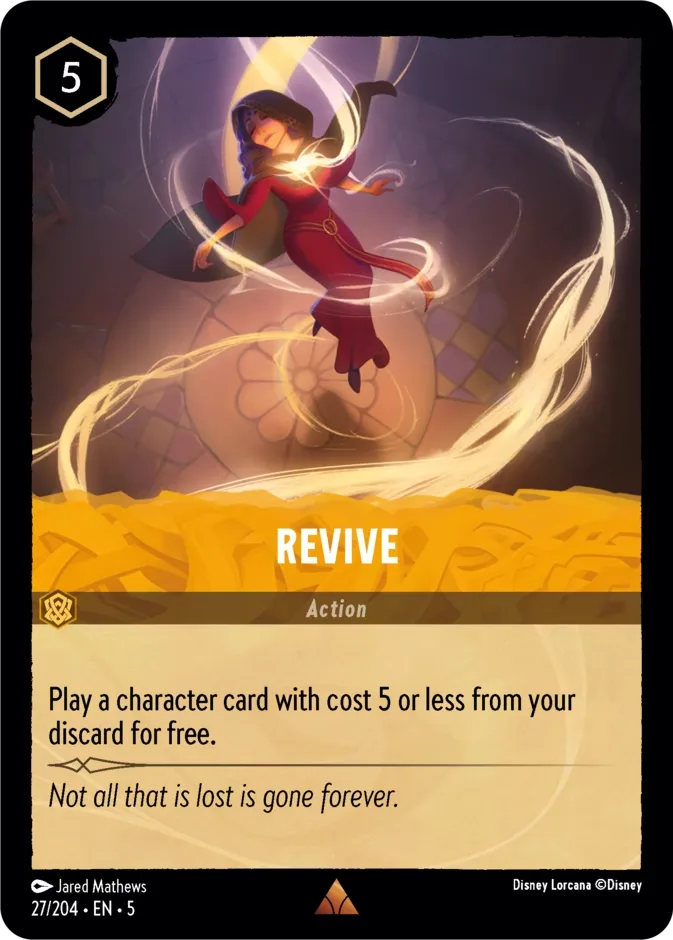 Revive #27 Shimmering Skies Disney Lorcana card