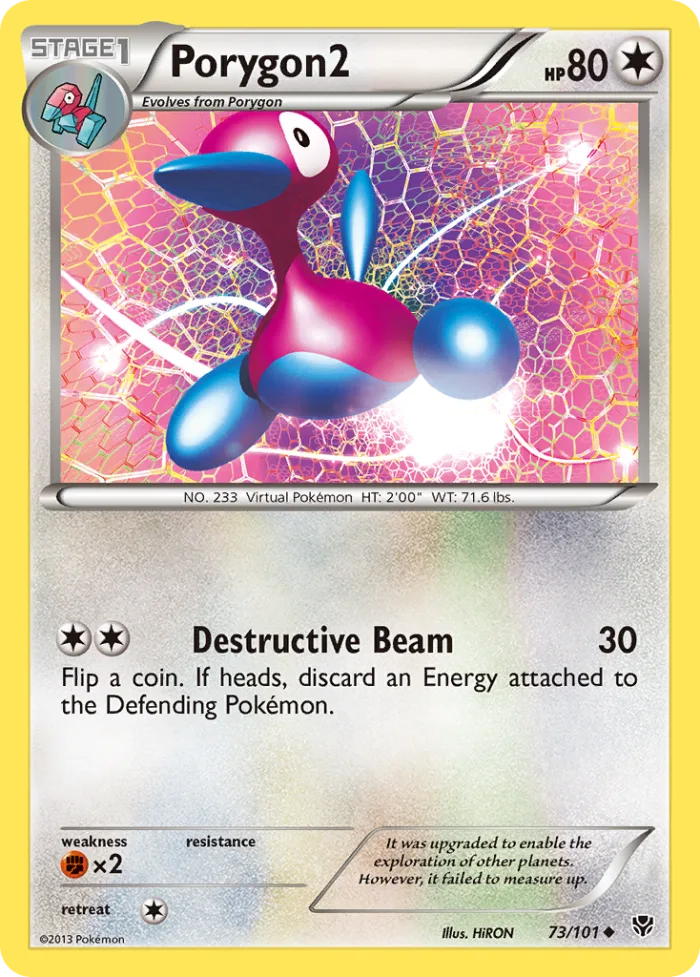Porygon2 #73 Plasma Blast Pokemon card