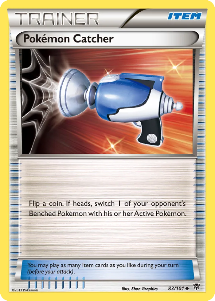 Pokémon Catcher #83 Plasma Blast Pokemon card