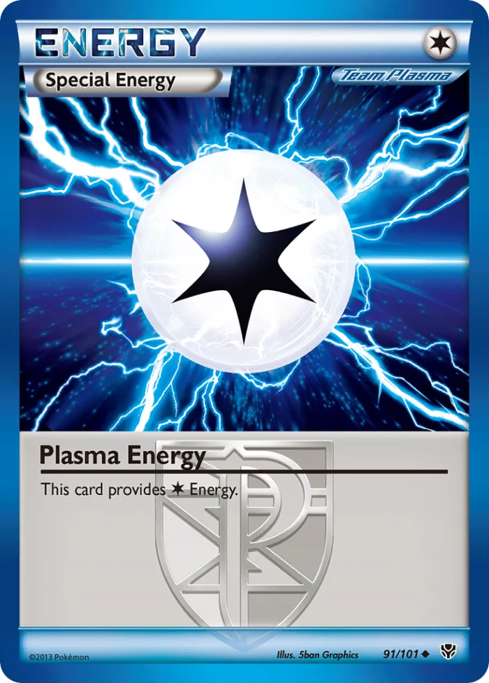 Plasma Energy #91 Plasma Blast Pokemon card