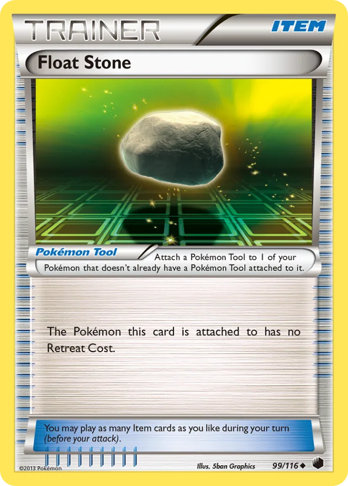Float Stone #99 Plasma Freeze Pokemon card