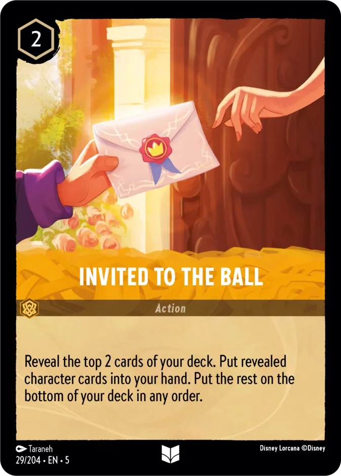 Invited to the Ball #29 Shimmering Skies Disney Lorcana card