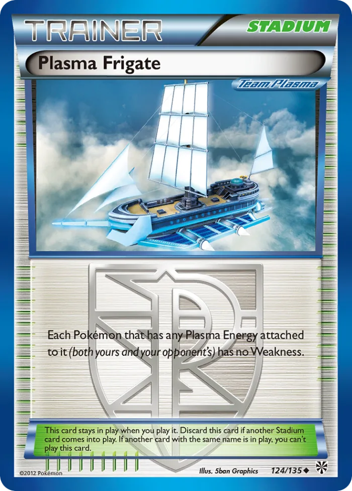 Plasma Frigate #124 Plasma Storm Pokemon card