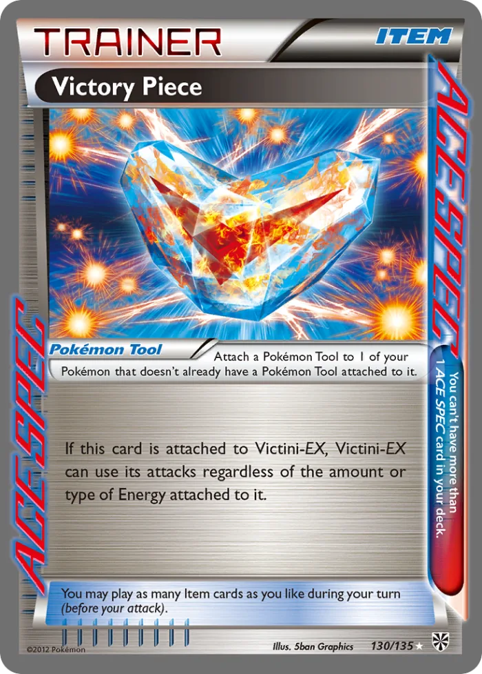 Victory Piece #130 Plasma Storm Pokemon card