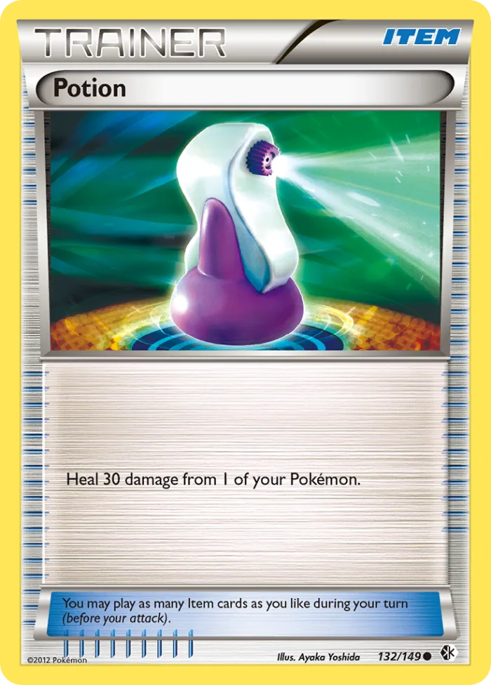 Potion #132 Boundaries Crossed Pokemon card