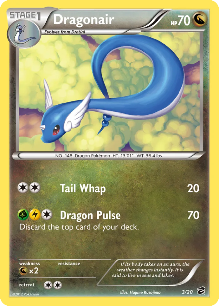 Dragonair #3 Dragon Vault Pokemon card