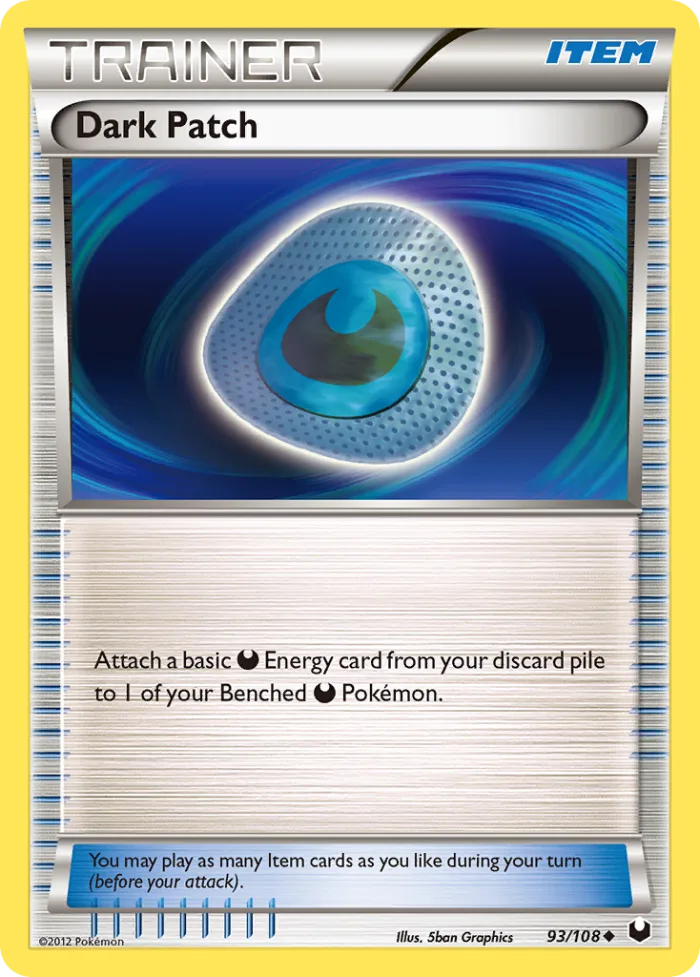 Dark Patch #93 Dark Explorers Pokemon card
