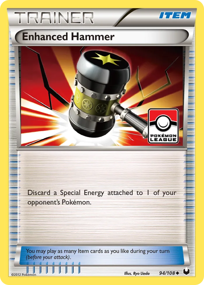 Enhanced Hammer #94 Dark Explorers Pokemon card