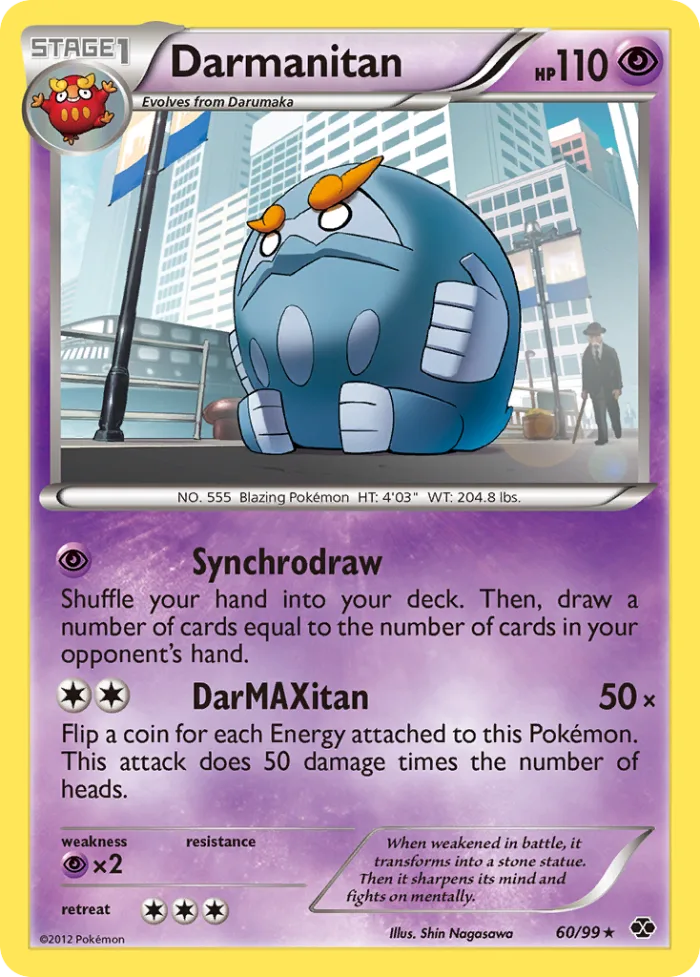 Darmanitan #60 Next Destinies Pokemon card