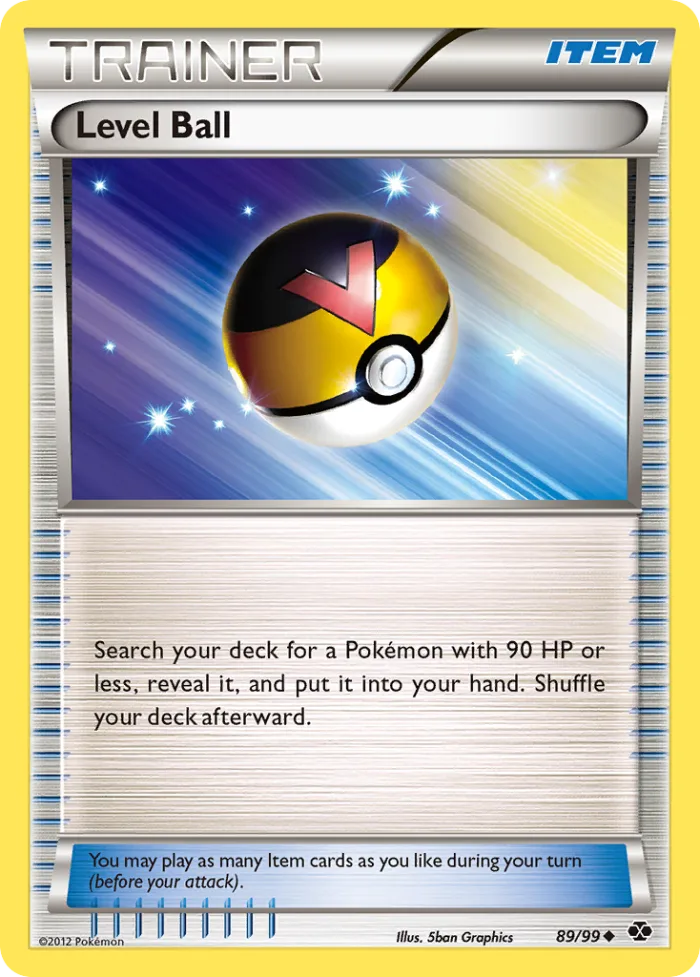 Level Ball #89 Next Destinies Pokemon card