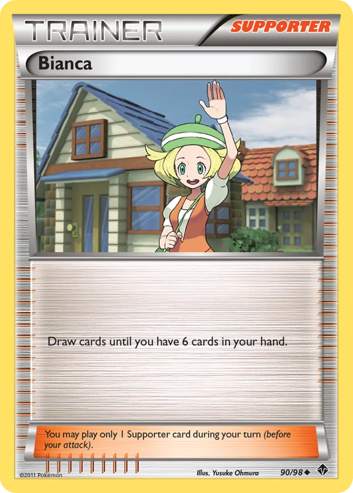 Bianca #90 Emerging Powers Pokemon card